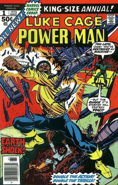 Power Man Annual cover — © Marvel Comics