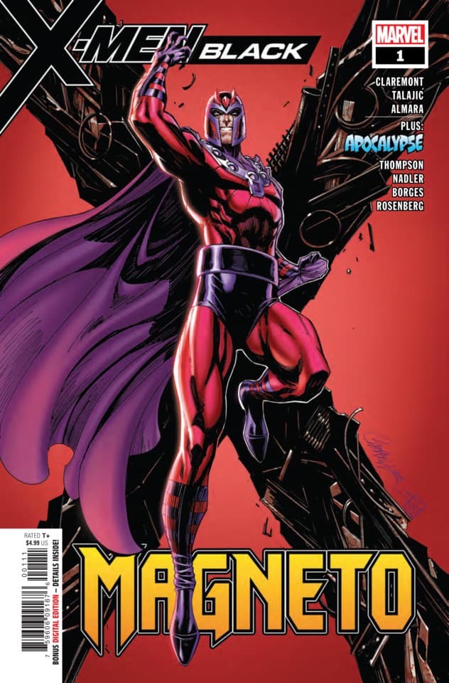 X-Men: Black - Magneto cover — © Marvel Comics