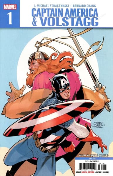 Captain America & Volstagg