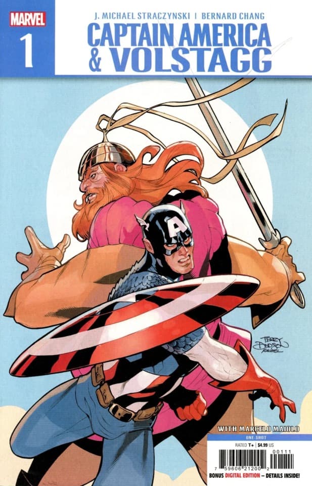 Captain America & Volstagg