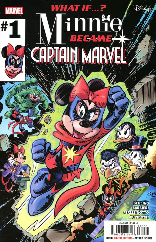What If...? Minnie Became Captain Marvel