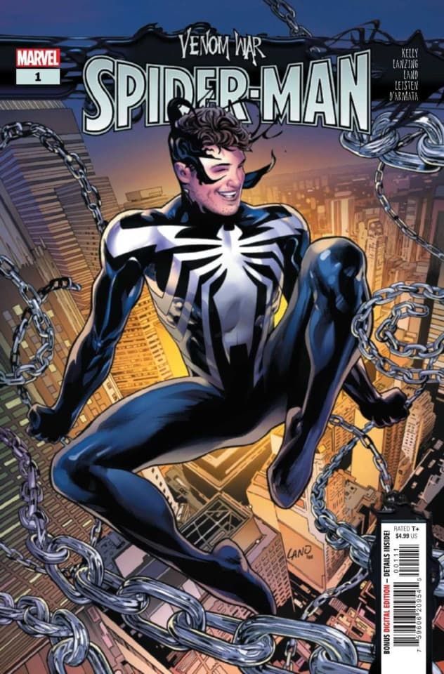 Venom War: Spider-Man #1 cover