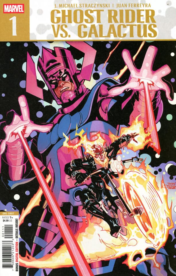 Ghost Rider vs. Galactus cover — © Marvel Comics