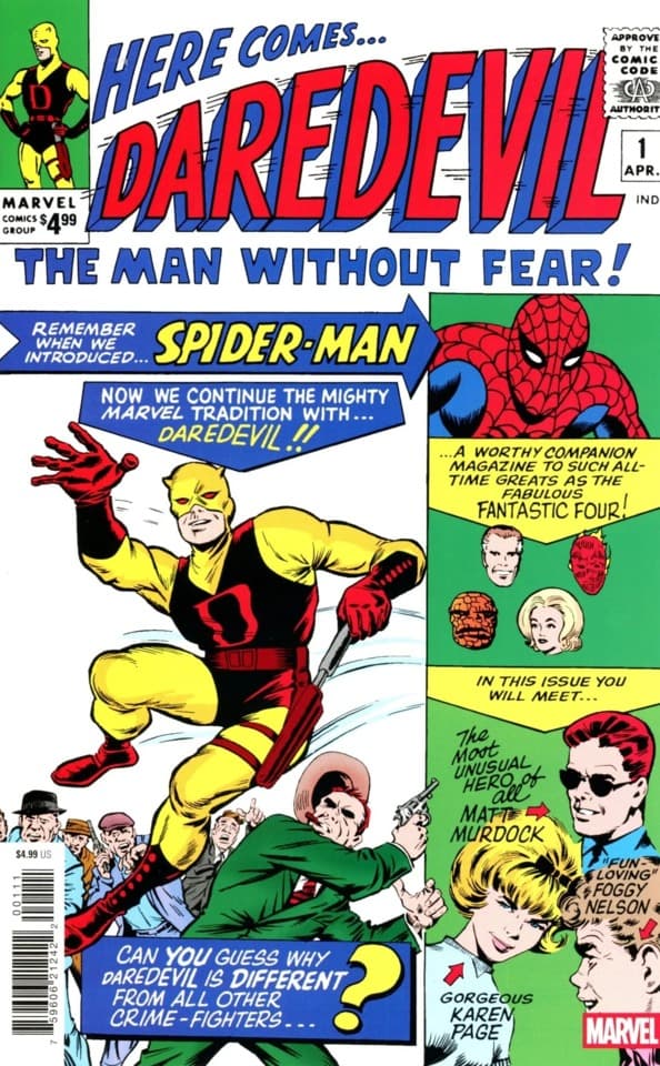 Daredevil No. 1 Facsimile Edition