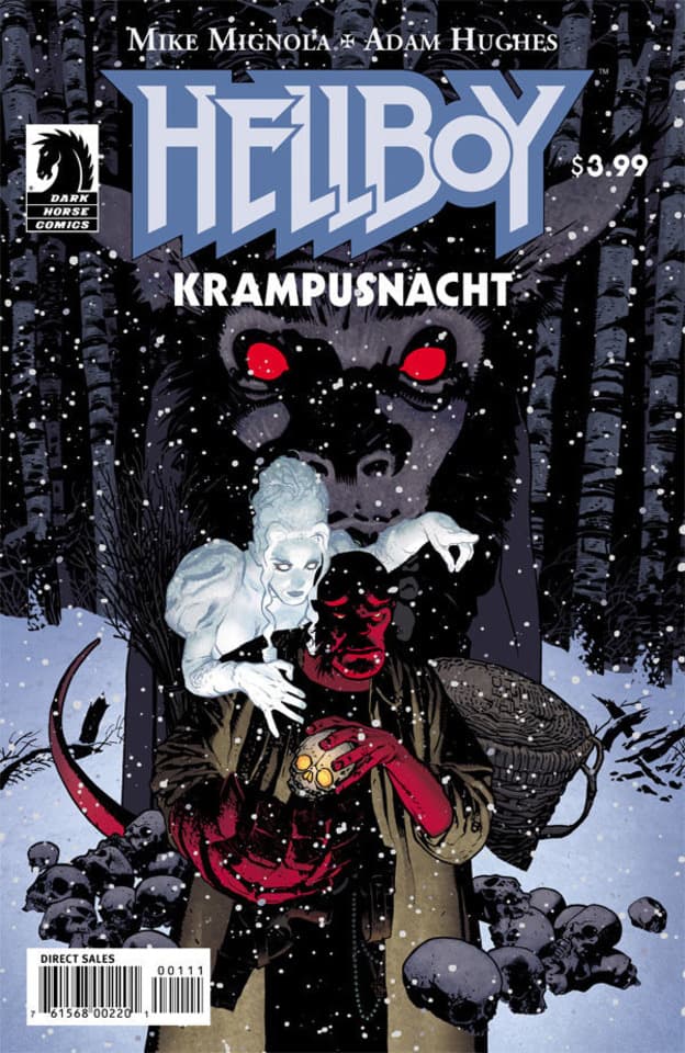 Hellboy: Krampusnacht cover — © Dark Horse Comics