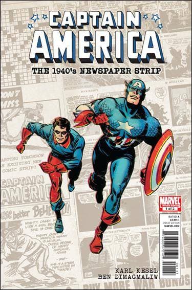 Captain America The 1940s Newspaper Strip
