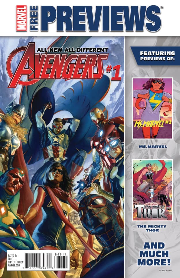 All-New, All-Different Marvel November Previews