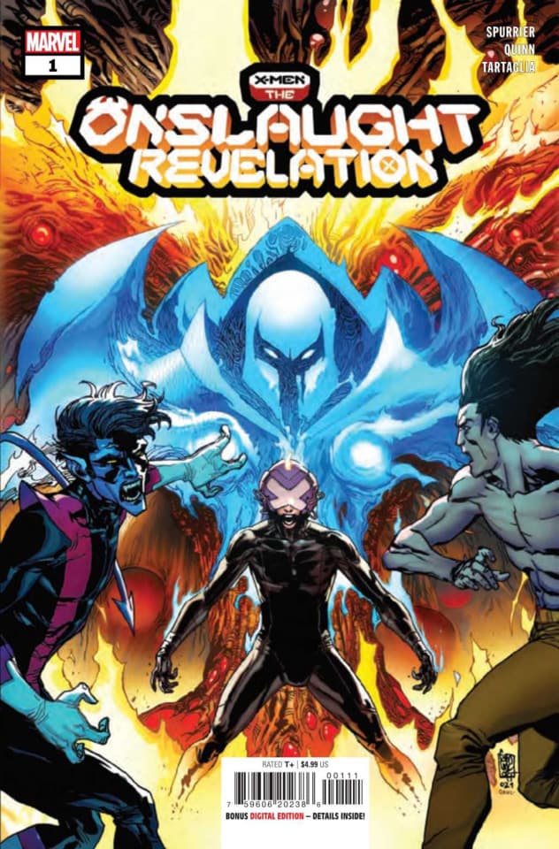 X-Men: The Onslaught Revelation cover — © Marvel Comics