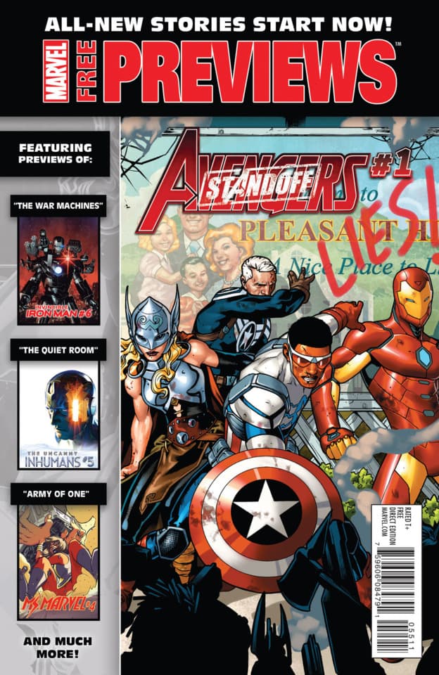 Marvel New Stories Start Now! Previews