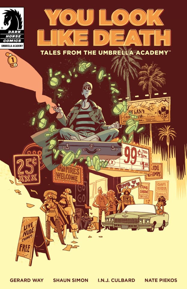 You Look Like Death: Tales From the Umbrella Academy cover — © Dark Horse Comics