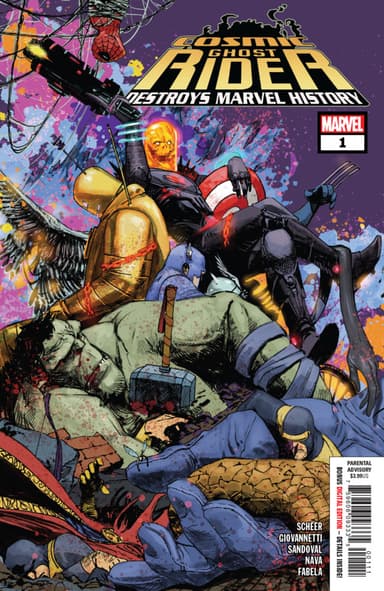 Cosmic Ghost Rider Destroys Marvel History