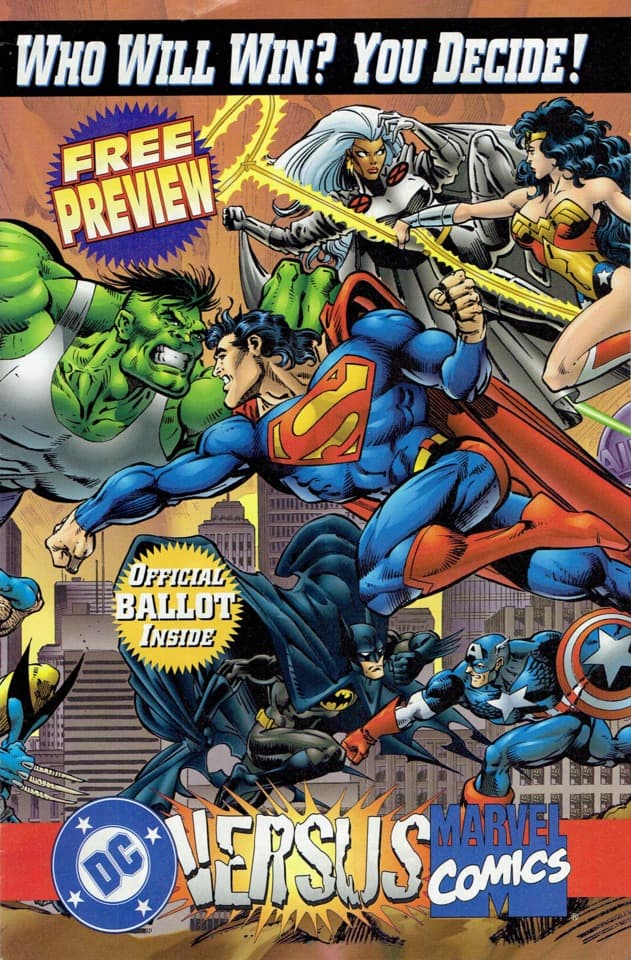 DC Versus Marvel / Marvel Versus DC Consumer Preview
