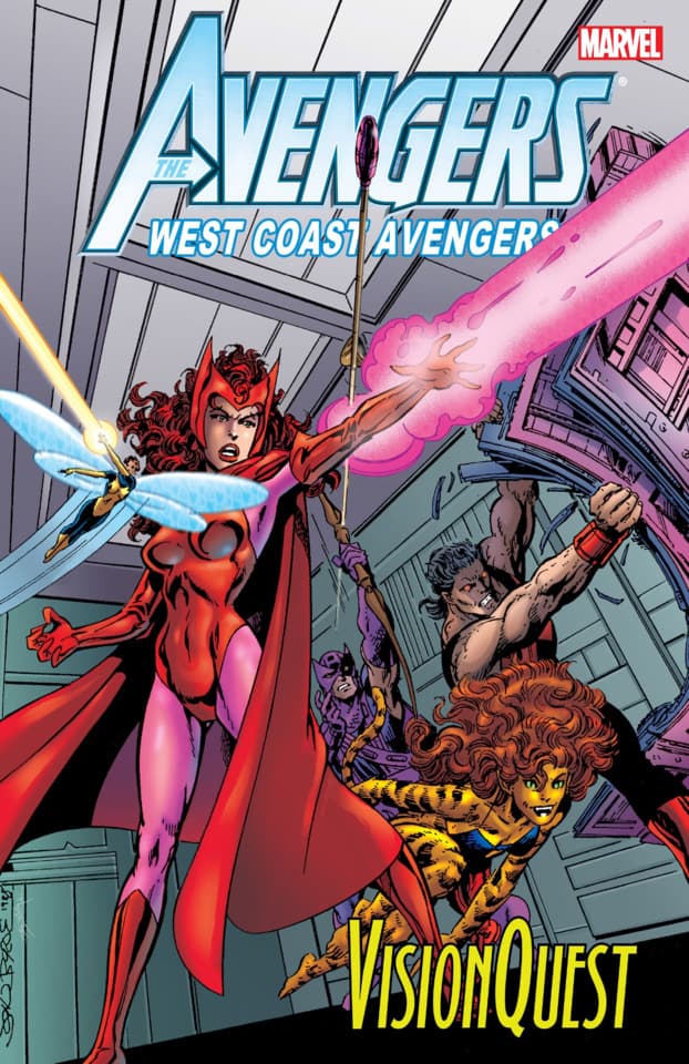 Avengers West Coast: Vision Quest cover — © Marvel Comics