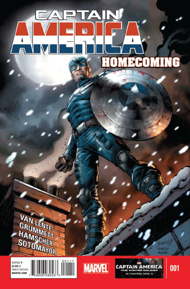Captain America: Homecoming cover — © Marvel Comics