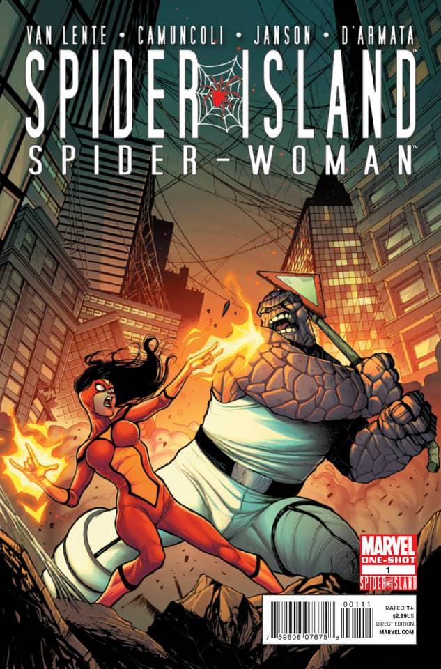 Spider-Island: Spider-Woman cover — © Marvel Comics