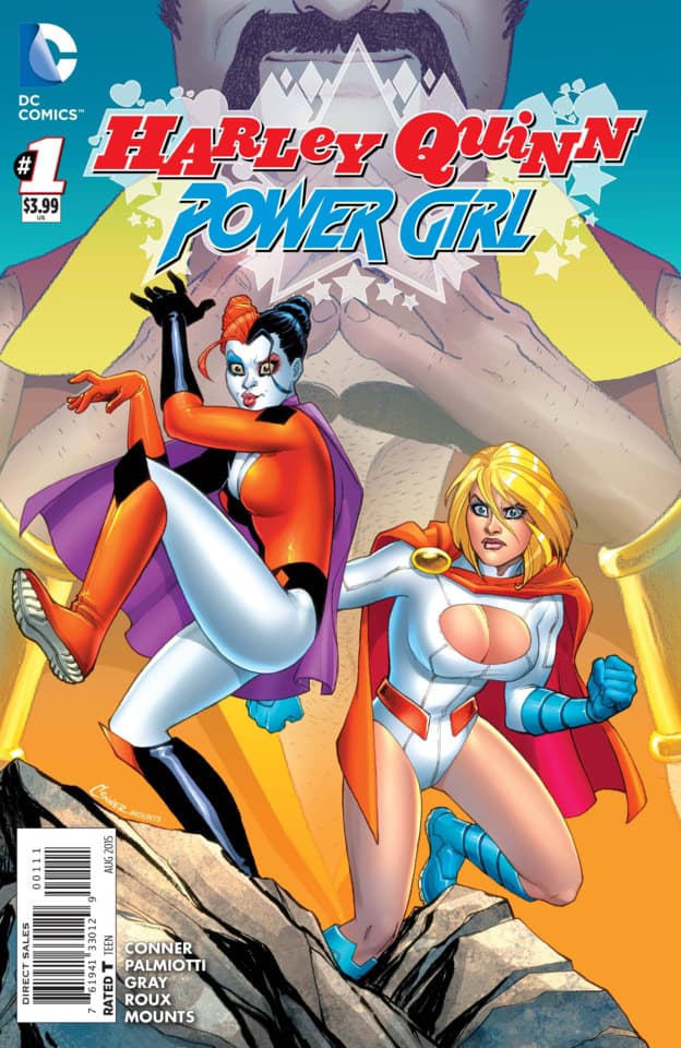 Harley Quinn and Power Girl cover — © DC Comics