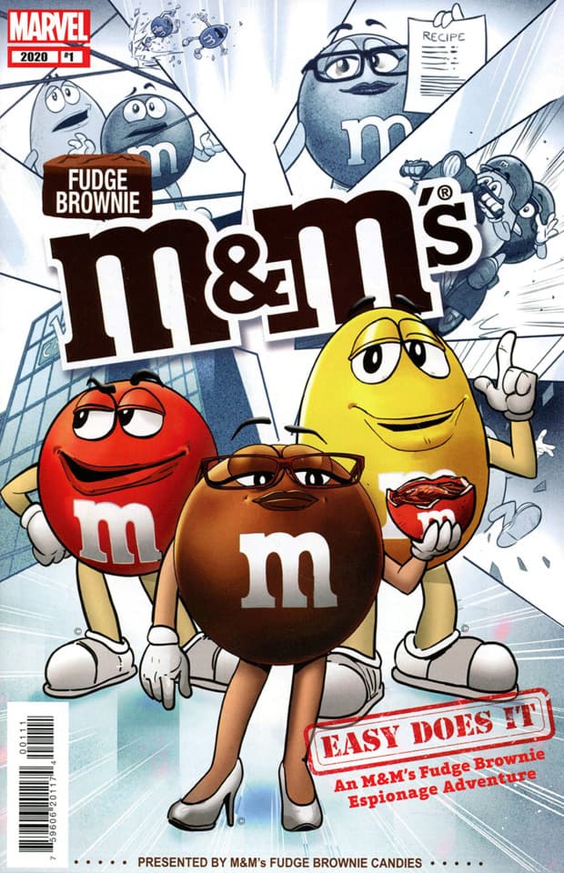 Fudge Brownie M&M's: Easy Does It