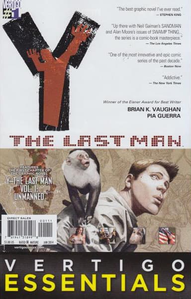 Vertigo Essentials: Y: The Last Man