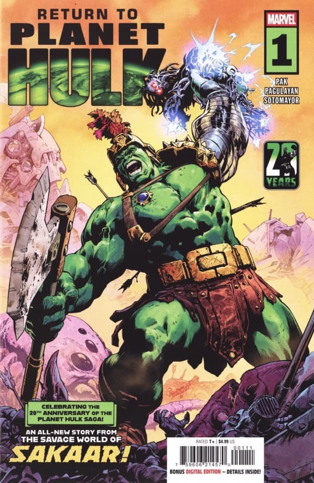 Return to Planet Hulk cover — © Marvel Comics