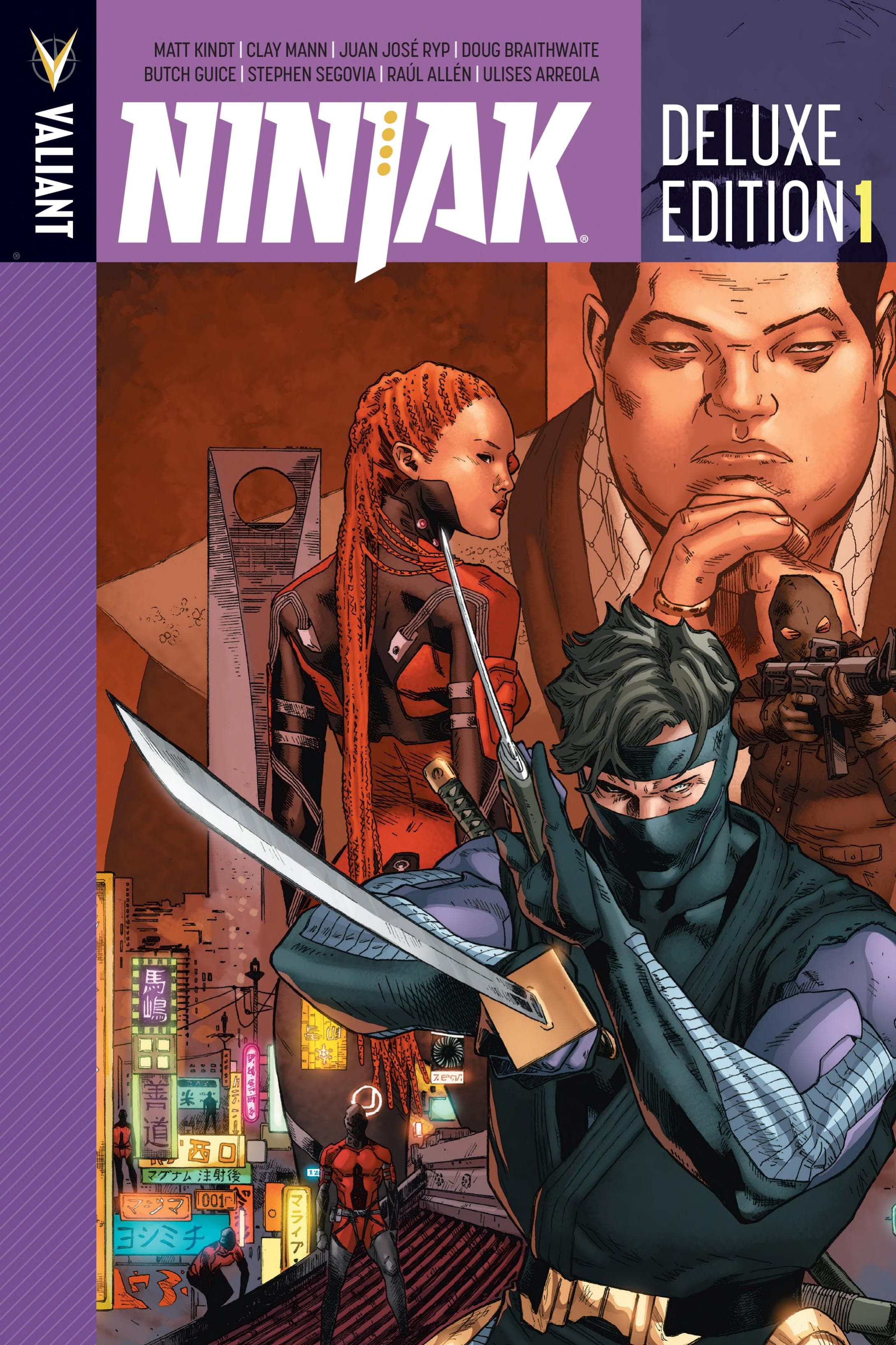 Ninjak Deluxe Edition Book 1 HC