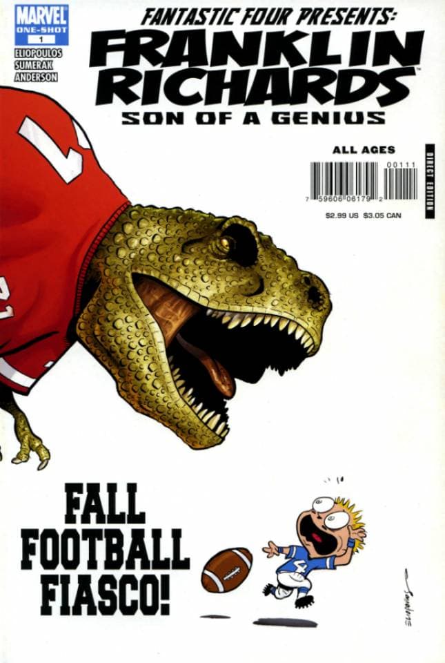 Franklin Richards: Fall Football Fiasco!