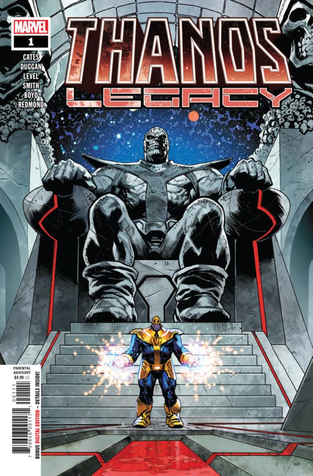 Thanos Legacy cover — © Marvel Comics