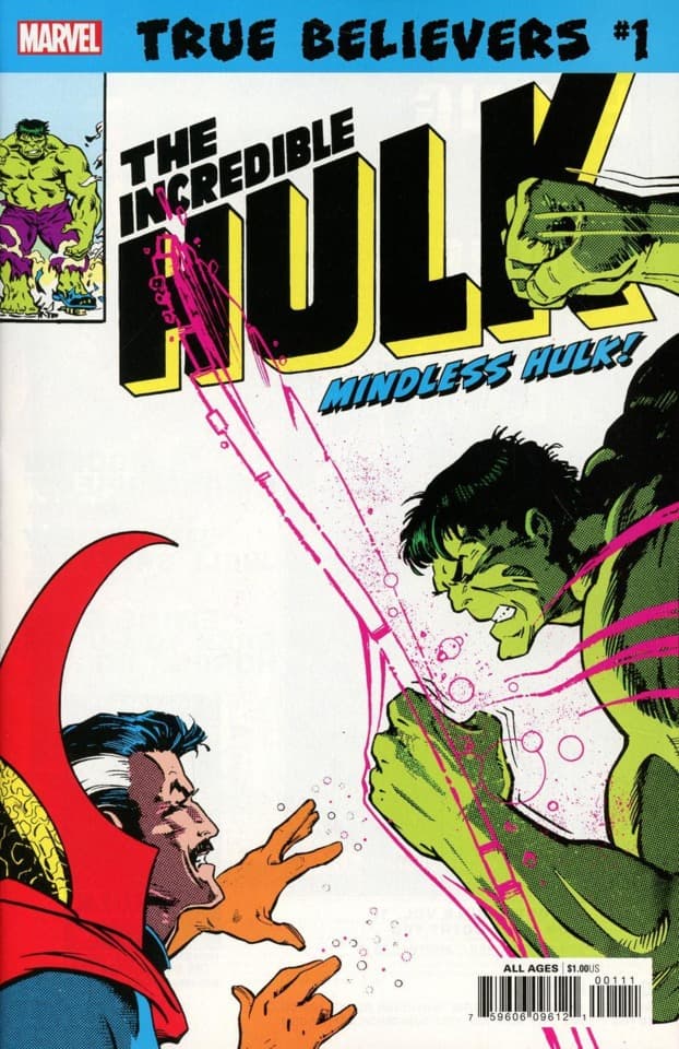 True Believers: The Incredible Hulk: Mindless Hulk
