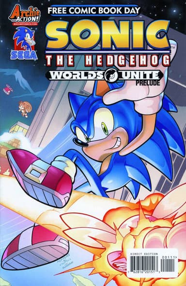 Sonic the Hedgehog/Mega Man: Worlds Unite Prelude