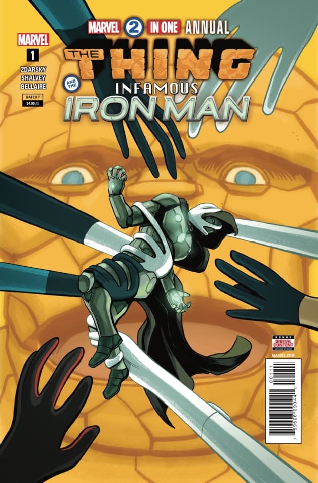 Marvel Two-In-One Annual #1 cover