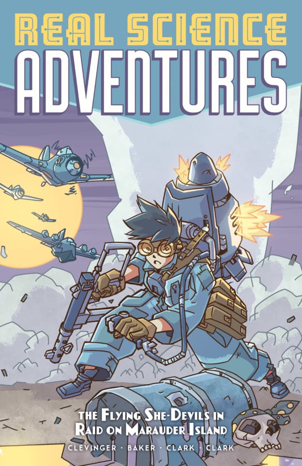 Real Science Adventures: The Flying She-Devils In Raid On Marauder Island