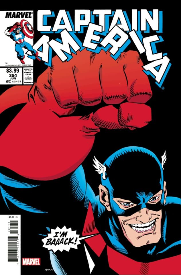 Captain America No. 354 Facsimile Edition