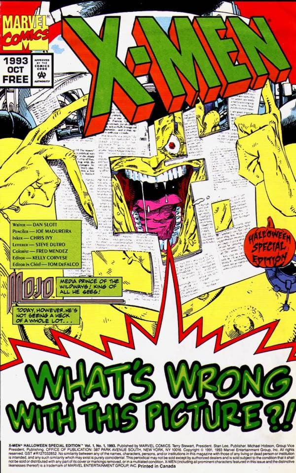 X-Men Halloween Special Edition