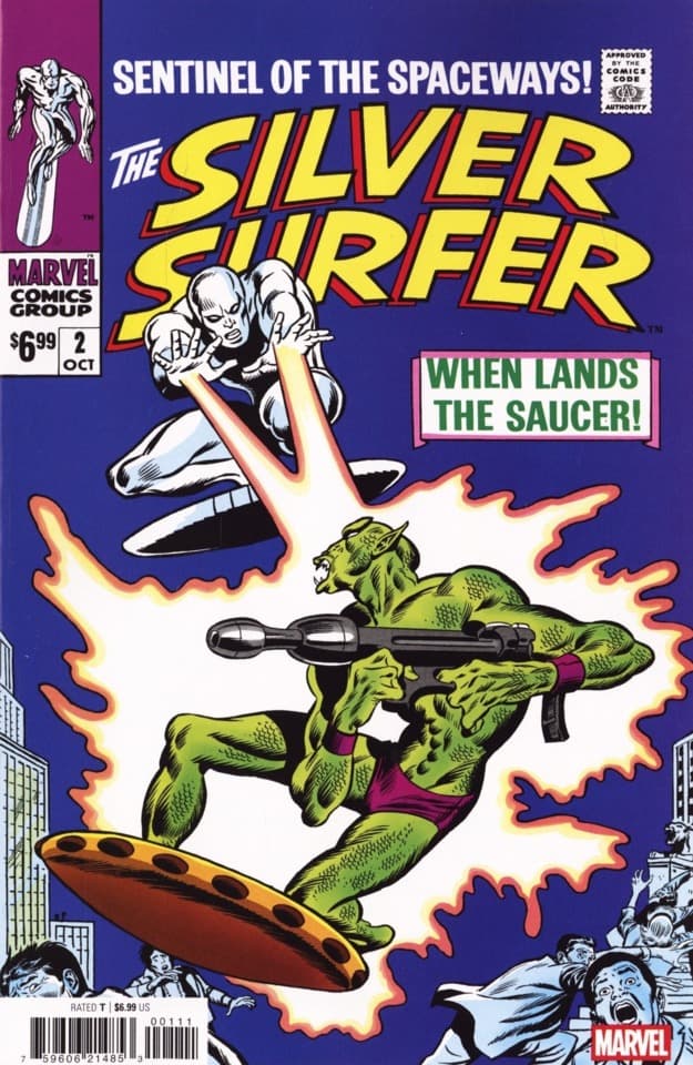 Silver Surfer No. 2 Facsimile Edition