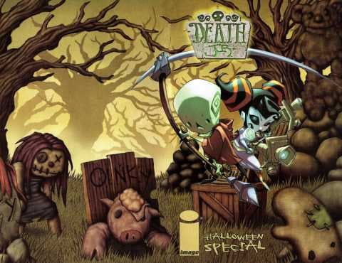 Death Jr. Halloween Special cover — © Image Comics
