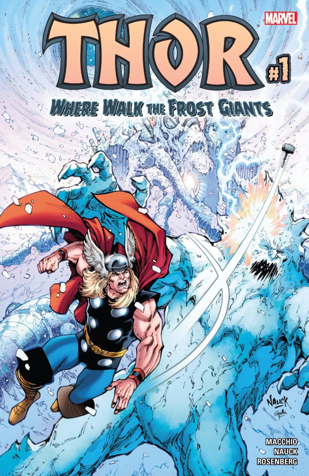 Thor: Where Walk The Frost Giants cover — © Marvel Comics