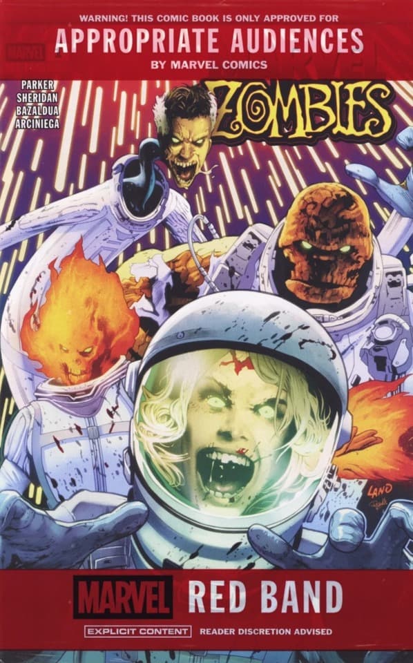 Marvel Zombies: Red Band cover — © Marvel Comics