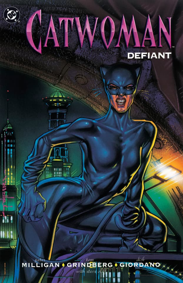 Catwoman Defiant cover — © DC Comics