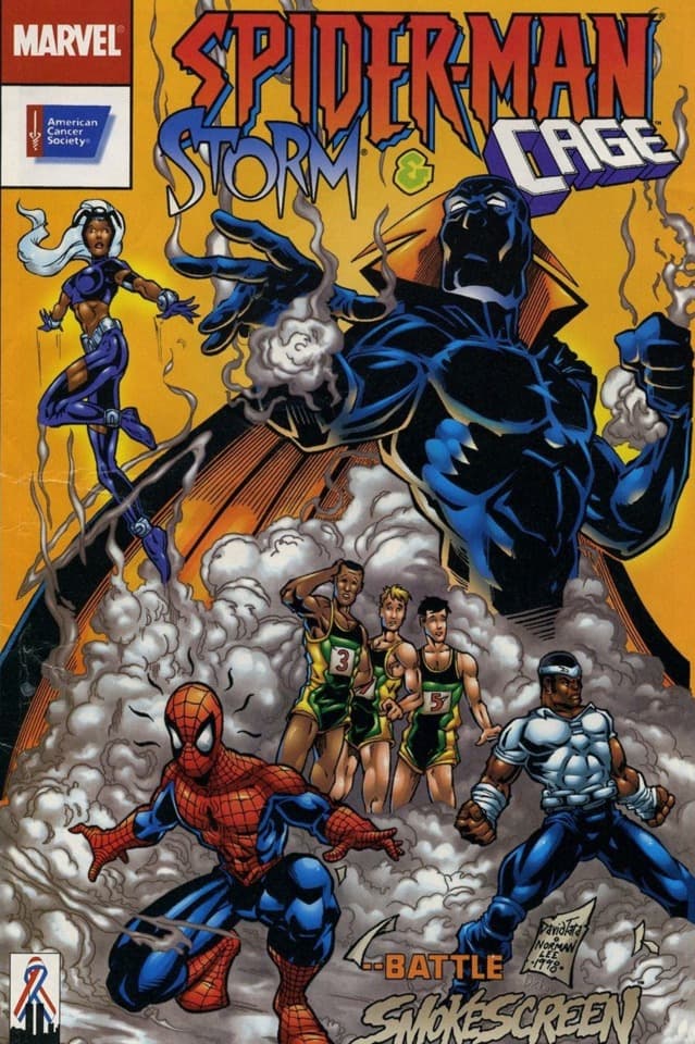 Spider-Man, Storm And Luke Cage