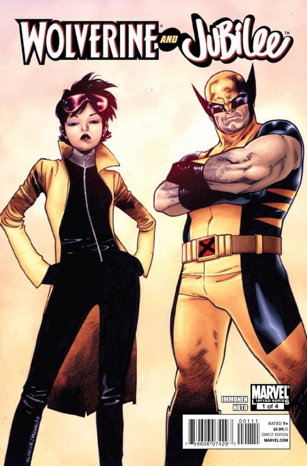 Wolverine and Jubilee cover — © Marvel Comics