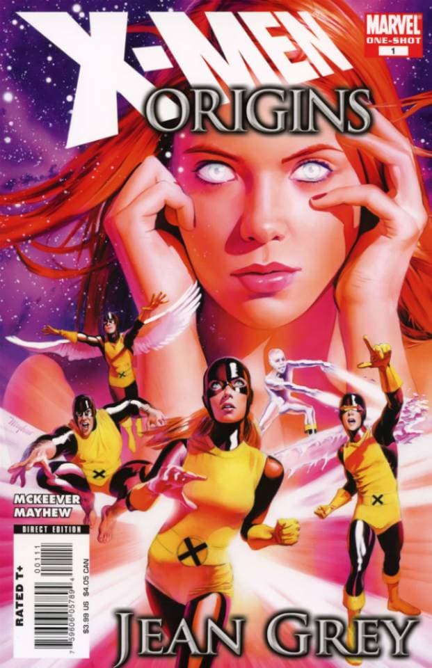 X-Men Origins: Jean Grey cover — © Marvel Comics