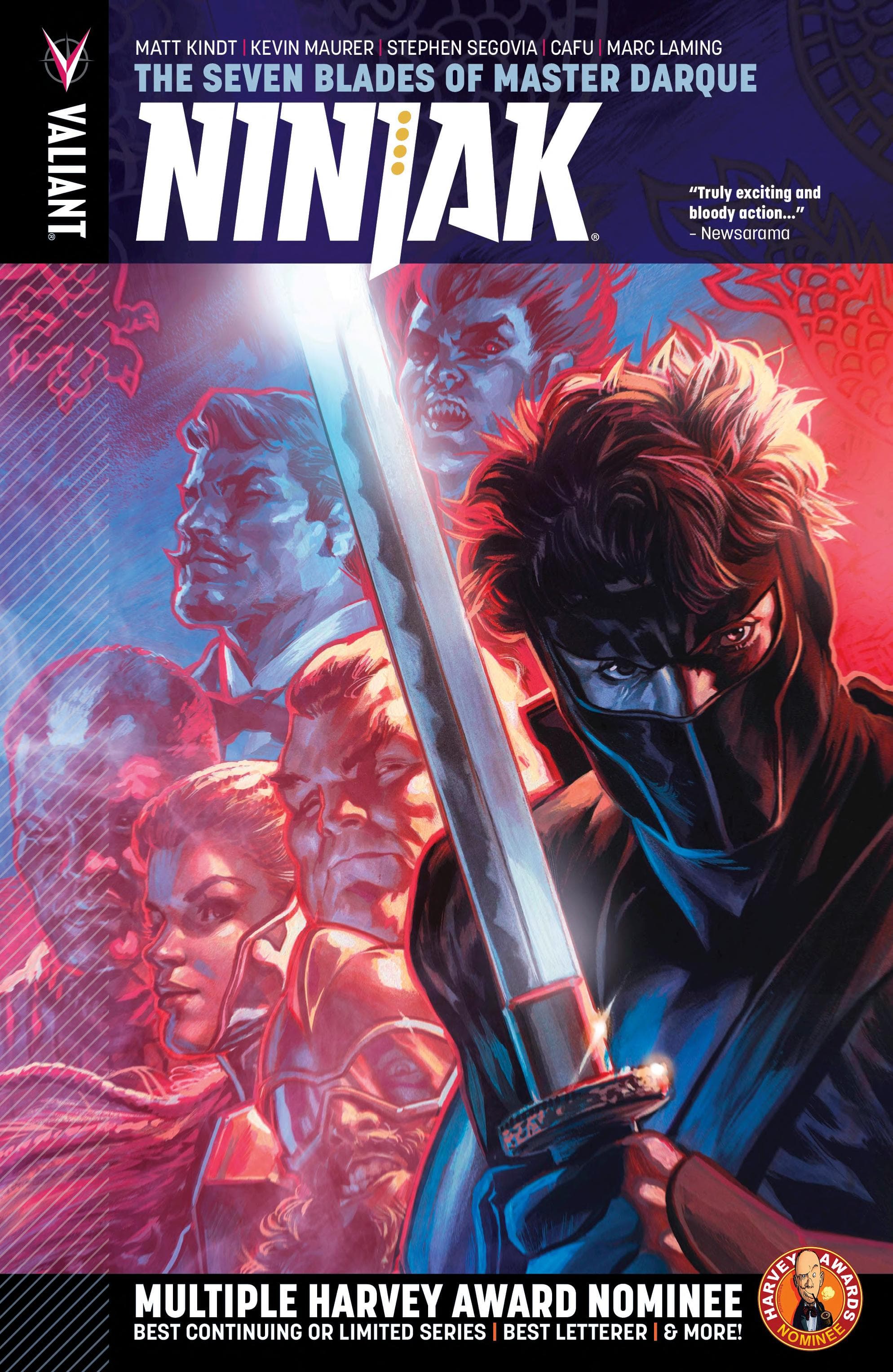 Ninjak Vol. 6: The Seven Blades of Master Darque TPB