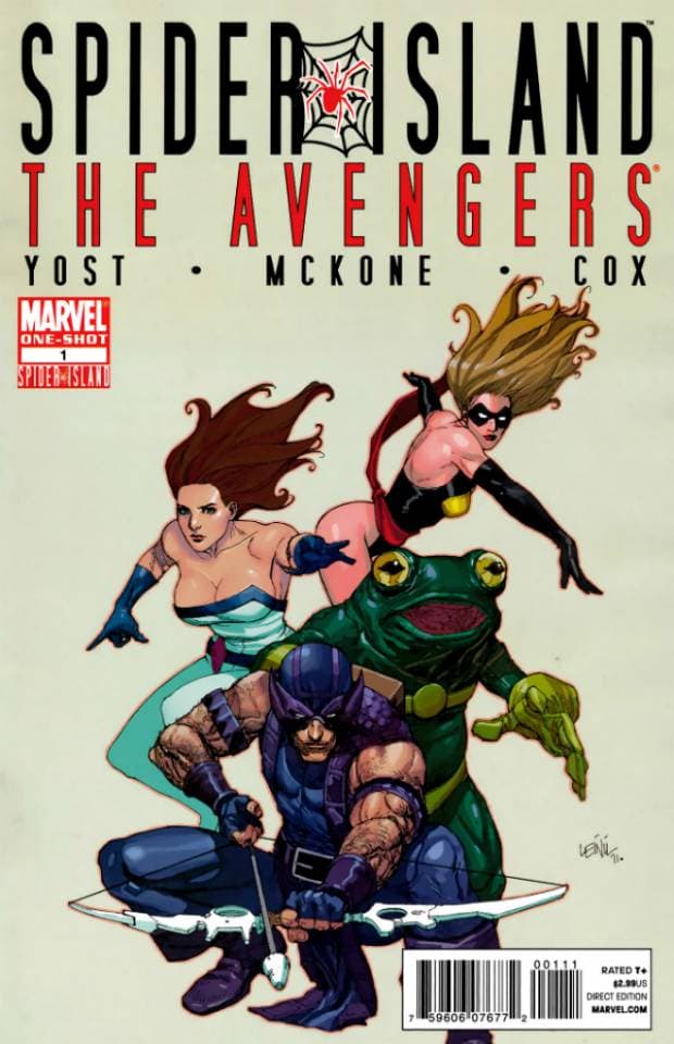 Spider-Island: The Avengers cover — © Marvel Comics