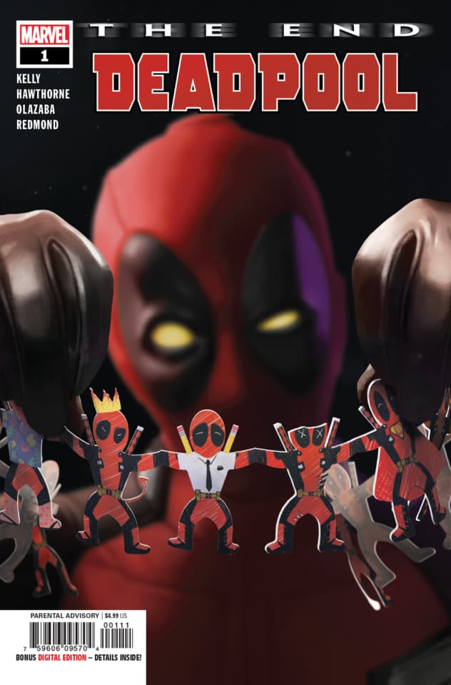 Deadpool: The End cover — © Marvel Comics