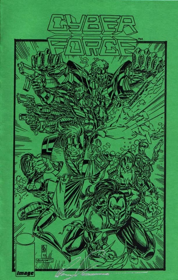 Cyber Force Preview Ashcan Edition