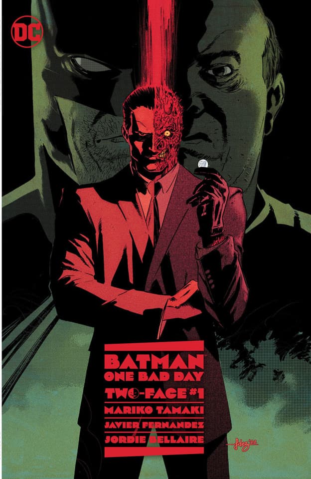 Batman - One Bad Day: Two-Face cover — © DC Comics