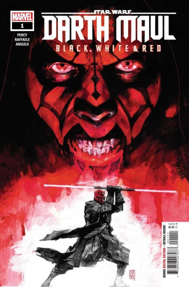 Star Wars: Darth Maul - Black, White & Red