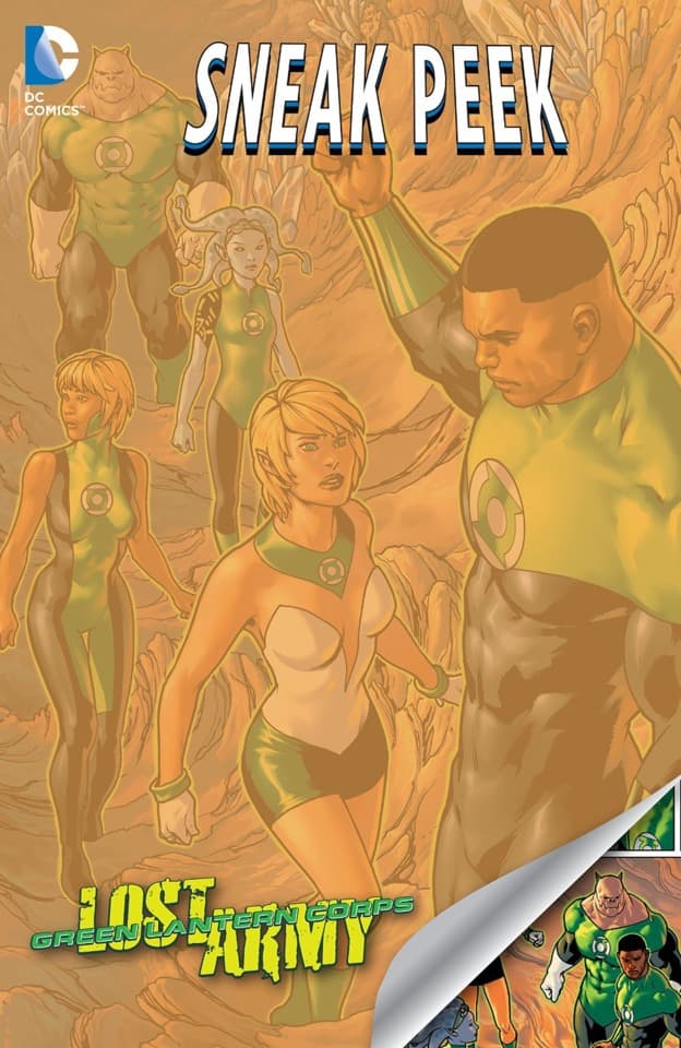 DC Sneak Peek: Green Lantern: The Lost Army