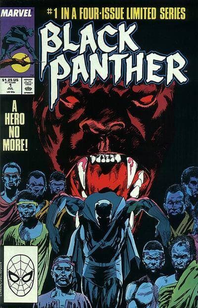Black Panther cover — © Marvel Comics