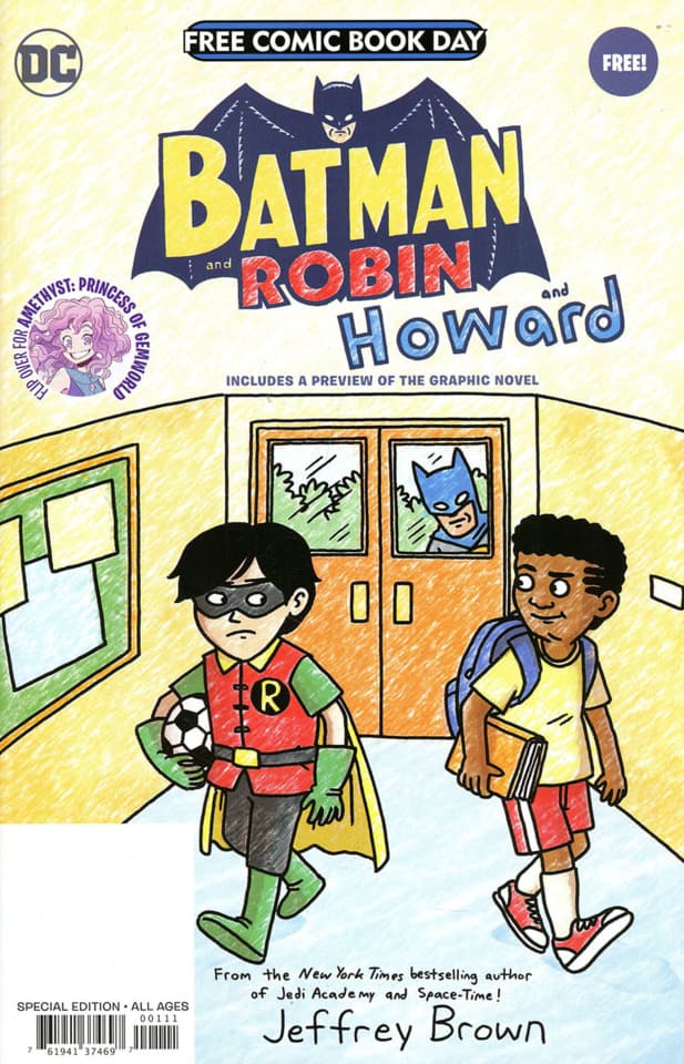 Batman and Robin and Howard/Amethyst: Princess of Gemworld Special Edition Flipbook