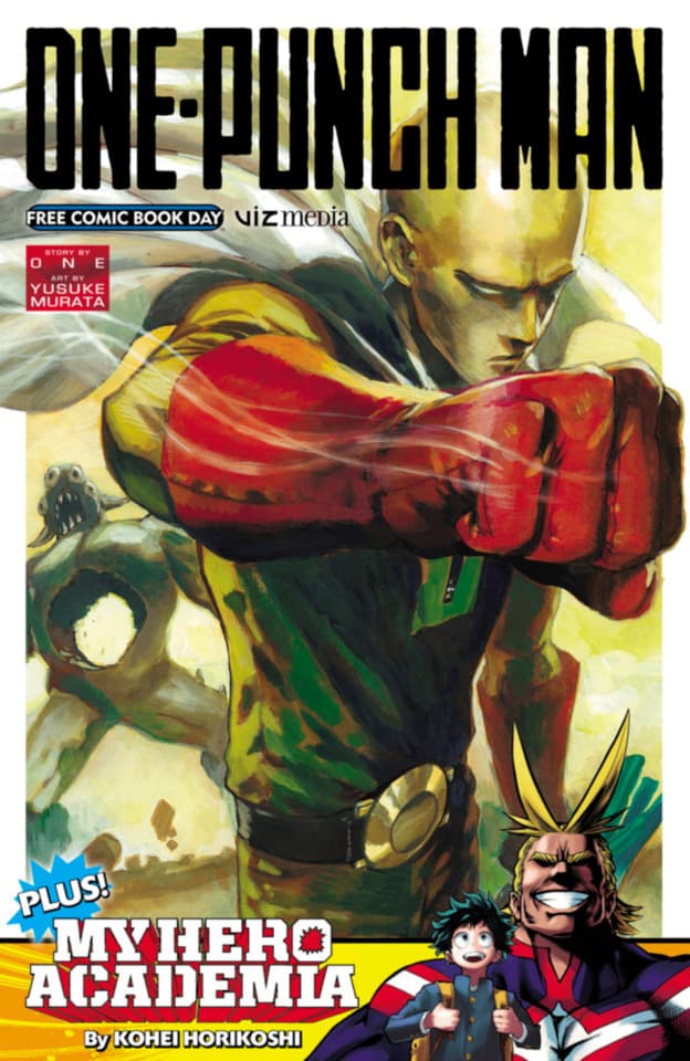 One Punch Man/My Hero Academia Free Comic Book Day